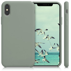 Husa pentru Apple iPhone XS Max, Silicon, Verde, 45909.172 - Img 2