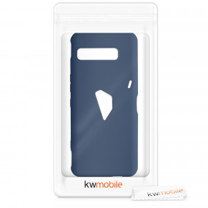 Husa pentru Asus Rog Phone 3, Silicon, Albastru, 53093.116 - Img 7