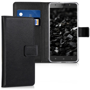 Husa pentru Blackview R6, Piele ecologica, Negru, 43498.01 - Img 1