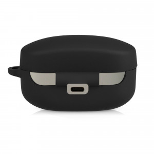 Husa pentru casti Sony WF-1000XM4, Kwmobile, Negru, Silicon, 55661.01 - Img 5