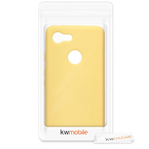 Husa pentru Google Pixel 3, Silicon, Galben, 45967.49 - Img 7