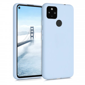 Husa pentru Google Pixel 4a 5G, Silicon, Albastru, 51727.58 - Img 1