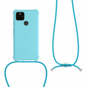 Husa pentru Google Pixel 4a 5G, Silicon, Albastru, 55914.23 - Img 2
