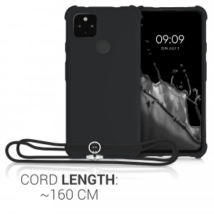 Husa pentru Google Pixel 4a 5G, Silicon, Negru, 55914.01 - Img 4