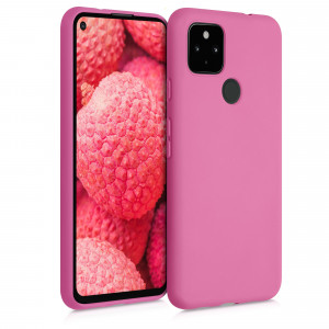 Husa pentru Google Pixel 4a 5G, Silicon, Roz, 51727.163 - Img 1
