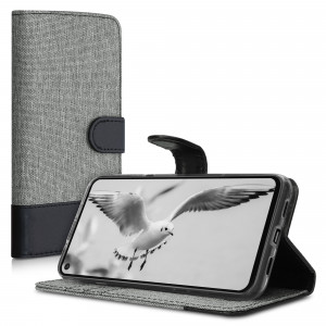 Husa pentru Google Pixel 4a 5G, Textil, Gri, 53776.22 - Img 2