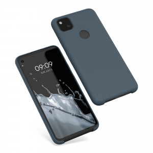 Husa pentru Google Pixel 4a, Silicon, Albastru, 52549.202 - Img 2
