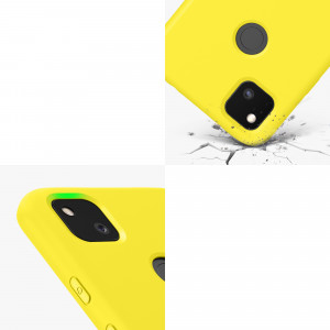 Husa pentru Google Pixel 4a, Silicon, Galben, 52622.165, kwmobile - Img 8