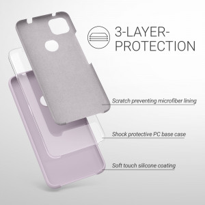 Husa pentru Google Pixel 4a, Silicon, Mov, 52549.192 - Img 3