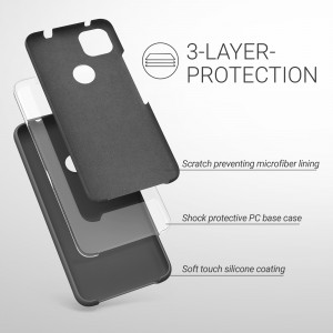 Husa pentru Google Pixel 4a, Silicon, Negru, 52549.47 - Img 3