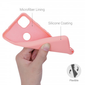 Husa pentru Google Pixel 4a, Silicon, Roz, 52622.123 - Img 4