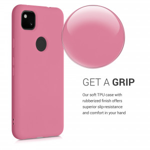 Husa pentru Google Pixel 4a, Silicon, Roz, 52622.212 - Img 5