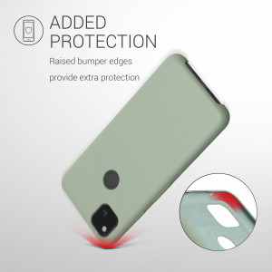 Husa pentru Google Pixel 4a, Silicon, Verde, 52549.172 - Img 6