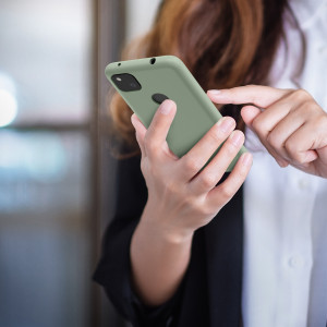 Husa pentru Google Pixel 4a, Silicon, Verde, 52549.172 - Img 8