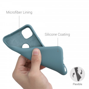 Husa pentru Google Pixel 4a, Silicon, Verde, 52622.207 - Img 4