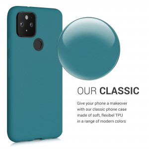 Husa pentru Google Pixel 5, Silicon, Verde, 51722.57 - Img 4