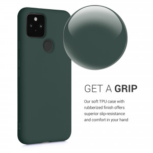 Husa pentru Google Pixel 5, Silicon, Verde, 53778.169 - Img 5