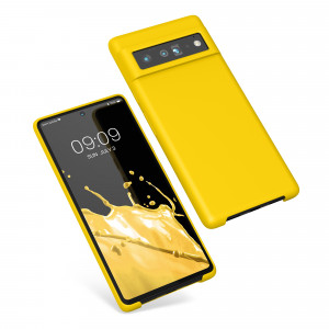Husa pentru Google Pixel 6 Pro, Silicon, Galben, 55863.165, kwmobile - Img 2