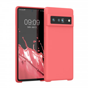 Husa pentru Google Pixel 6 Pro, Silicon, Roz, 55863.219, kwmobile - Img 1