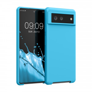 Husa pentru Google Pixel 6, Silicon, Albastru, 55480.223, kwmobile - Img 1