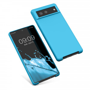 Husa pentru Google Pixel 6, Silicon, Albastru, 55480.223, kwmobile - Img 2