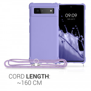 Husa pentru Google Pixel 6, Silicon, Mov, 55916.108, kwmobile - Img 4