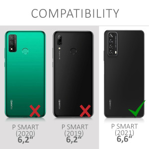 Husa pentru Huawei P Smart (2021), Silicon, Negru, 53632.47 - Img 6