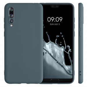 Husa pentru Huawei P20 Pro, Silicon, Albastru, 44223.202 - Img 2