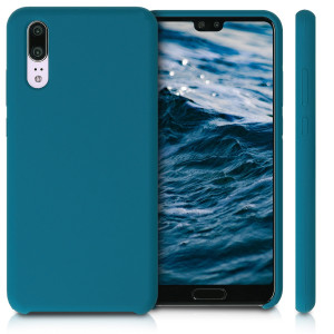 Husa pentru Huawei P20, Silicon, Albastru, 45689.62 - Img 2