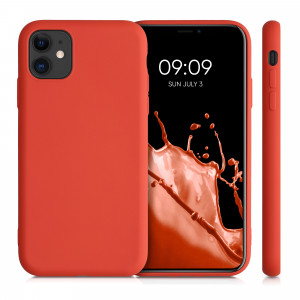Husa pentru iPhone 11, Silicon, Rosu, 50791.218 - Img 2