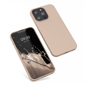 Husa pentru iPhone 13 Pro, Silicon, Crem, 55962.154 - Img 2