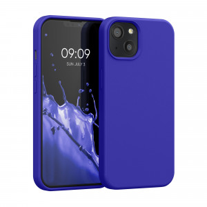 Husa pentru iPhone 13, Silicon, Albastru, 55878.134 - Img 1