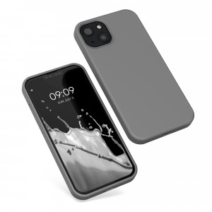 Husa pentru iPhone 13, Silicon, Gri, 55878.155 - Img 2