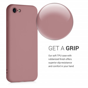 Husa pentru iPhone 8 / iPhone 7 / iPhone SE 2, Silicon, Roz, 49979.193 - Img 5
