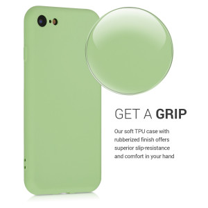 Husa pentru iPhone 8 / iPhone 7 / iPhone SE 2, Silicon, Verde, 49979.174 - Img 5