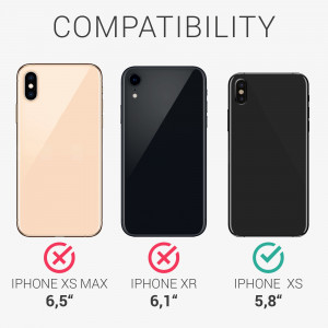 Husa pentru iPhone X / iPhone XS, Silicon, Albastru, 46313.224 - Img 6