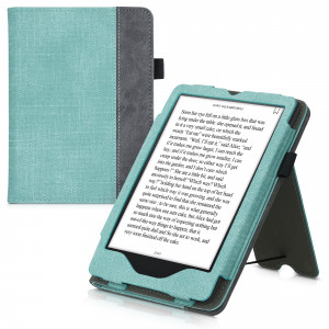 Husa pentru Kindle Paperwhite 11, Piele ecologica, Verde, kwmobile, 56261.01 - Img 1