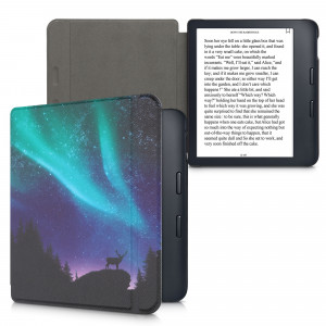 Husa pentru Kobo Libra 2, Piele ecologica, Multicolor, kwmobile, 56575.07 - Img 2