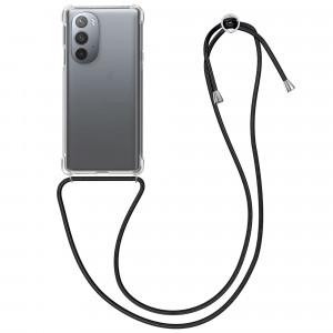 Husa pentru Motorola Edge X30 / Edge 30 Pro, Silicon, Transparent, 57063.01, kwmobile - Img 1