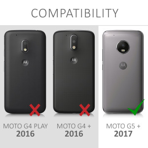 Husa pentru Motorola Moto G5 Plus, Silicon, Negru, 41394.01 - Img 6