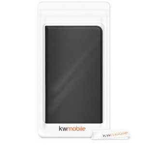 Husa pentru OnePlus 6T, Piele ecologica, Negru, 46320.01 - Img 7