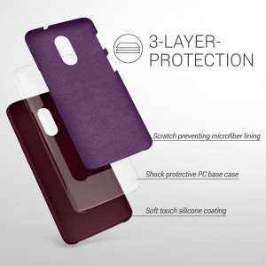 Husa pentru OnePlus 6T, Silicon, Violet, 46316.190 - Img 3