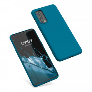 Husa pentru OnePlus Nord 2 5G, Silicon, Albastru, 56036.224, kwmobile - Img 2