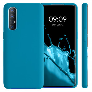 Husa pentru OPPO Find X2 Neo, Silicon, Albastru, 53089.224, kwmobile - Img 2