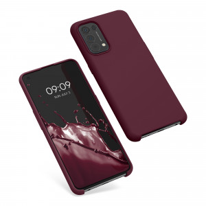 Husa pentru OPPO Find X3 Lite, Silicon, Rosu, 55201.190, kwmobile - Img 2