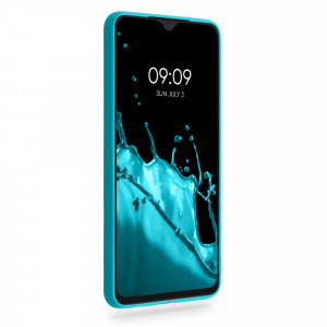 Husa pentru Samsung Galaxy A12, Silicon, Albastru, 54048.223 - Img 3