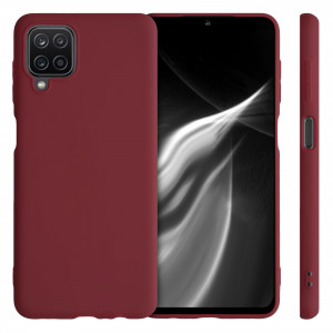 Husa pentru Samsung Galaxy A12, Silicon, Rosu, 54048.209 - Img 2