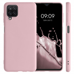 Husa pentru Samsung Galaxy A12, Silicon, Roz, 54048.156 - Img 2