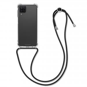 Husa pentru Samsung Galaxy A12, Silicon, Transparent, 54453.01 - Img 1
