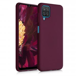 Husa pentru Samsung Galaxy A12, Silicon, Violet, 54048.187 - Img 1
